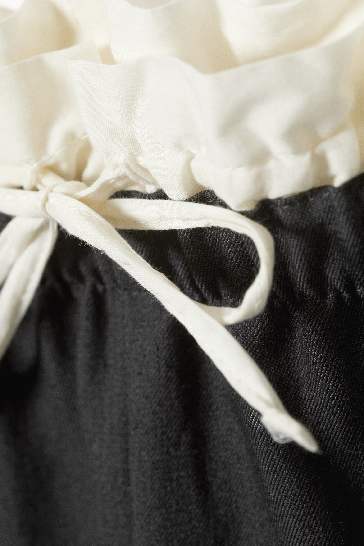 Pull-On Mid-Rise Suiting Trousers - Mørkegrå/Mørkegrå - 4