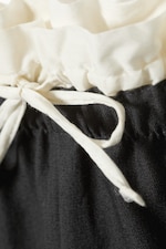 Dunkelgrau - Pull-On-Anzughose mit mittlerem Bund - 1