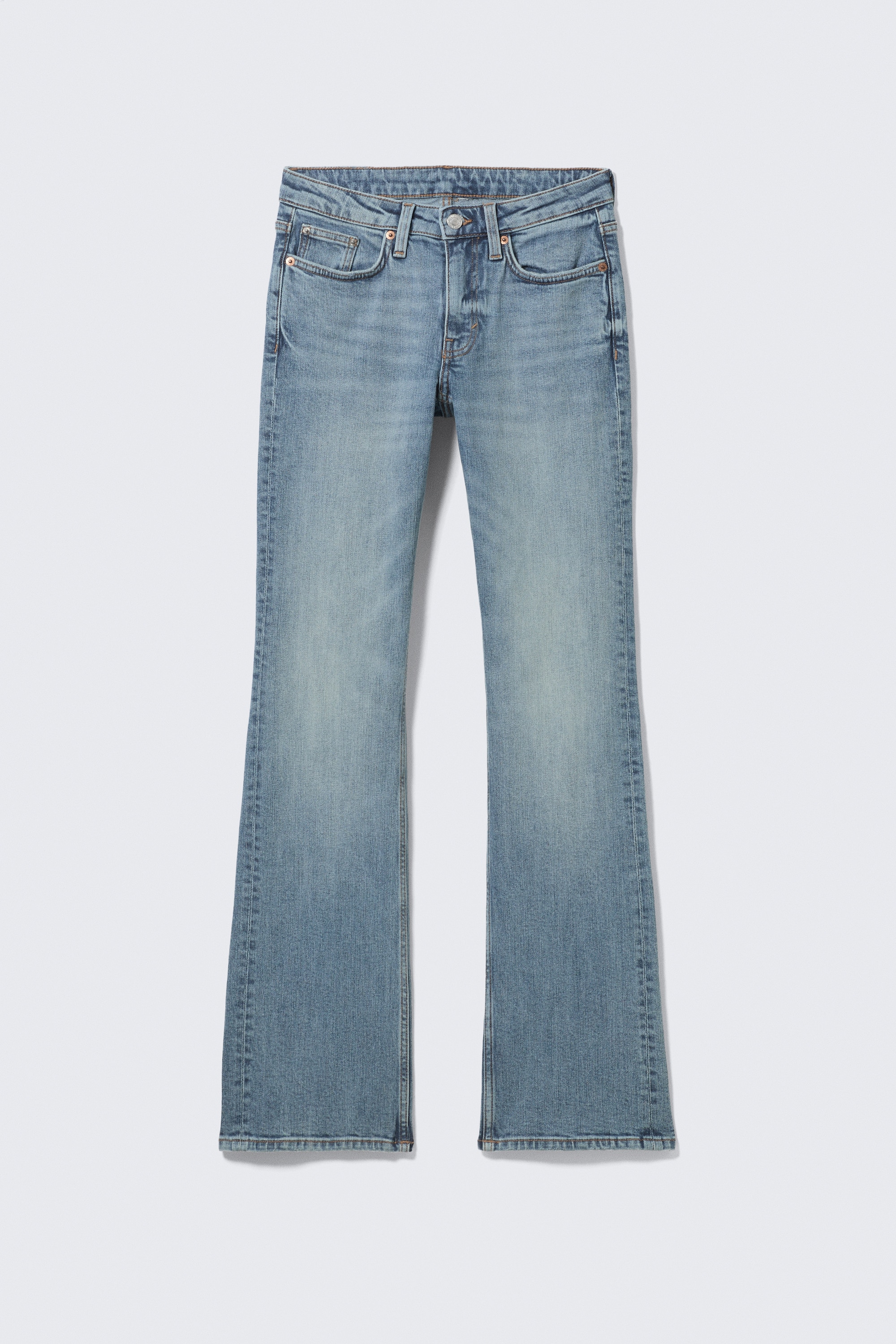 Tension Mid Rise Slim Bootcut Leg Jeans - Kimberley Blue - Středně modrá/Tmavě modrá - Tmavě modrá/Paloma černá - černá/Perseus Blue - Středně modrá/Thunder Blue - Tmavě modrá