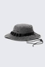 Washed Dark Grey - Utility Bucket Hat - 2