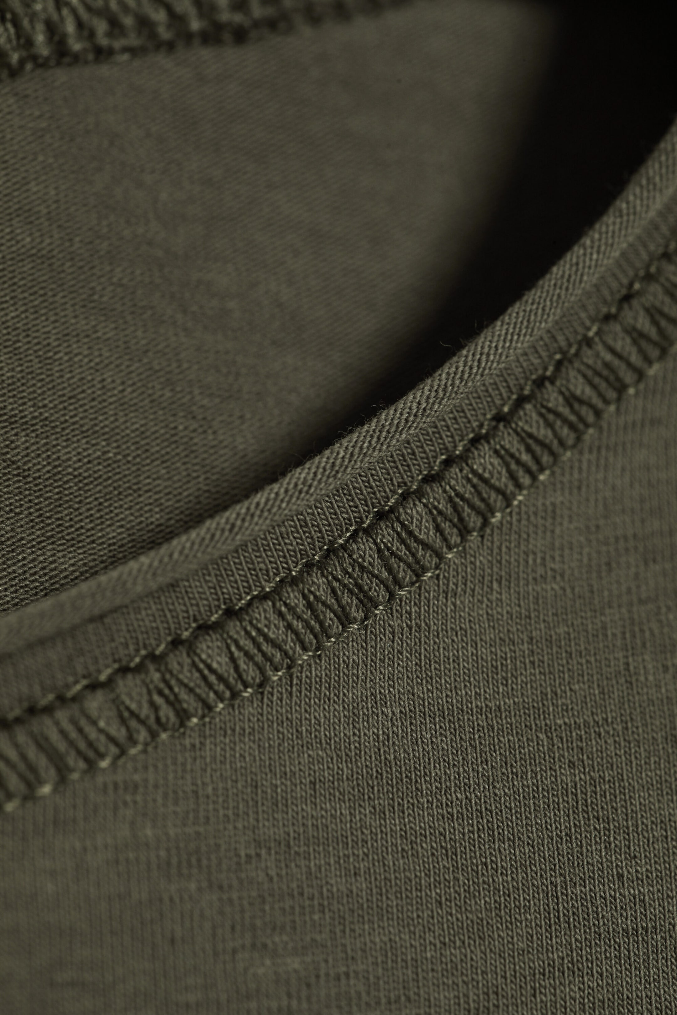Dusty Grey - Fitted Three-Quarter Sleeve Top - 6