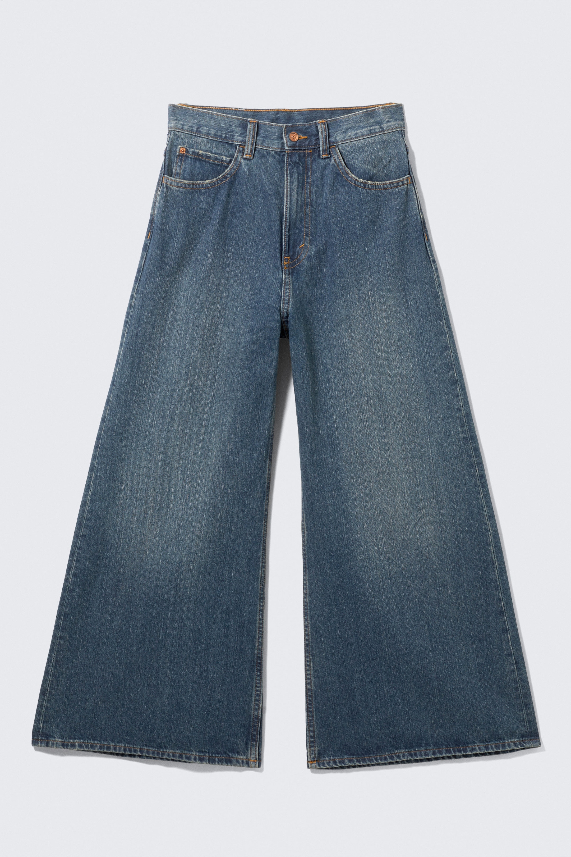 Tide Blue - Bleu foncé - Jean large ample taille standard Rad Super - 4