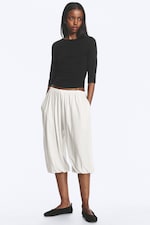 White - Jersey Pantaloon - 0