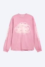 Pink - Logos - Lässiges Longsleeve mit Grafikdruck - 4