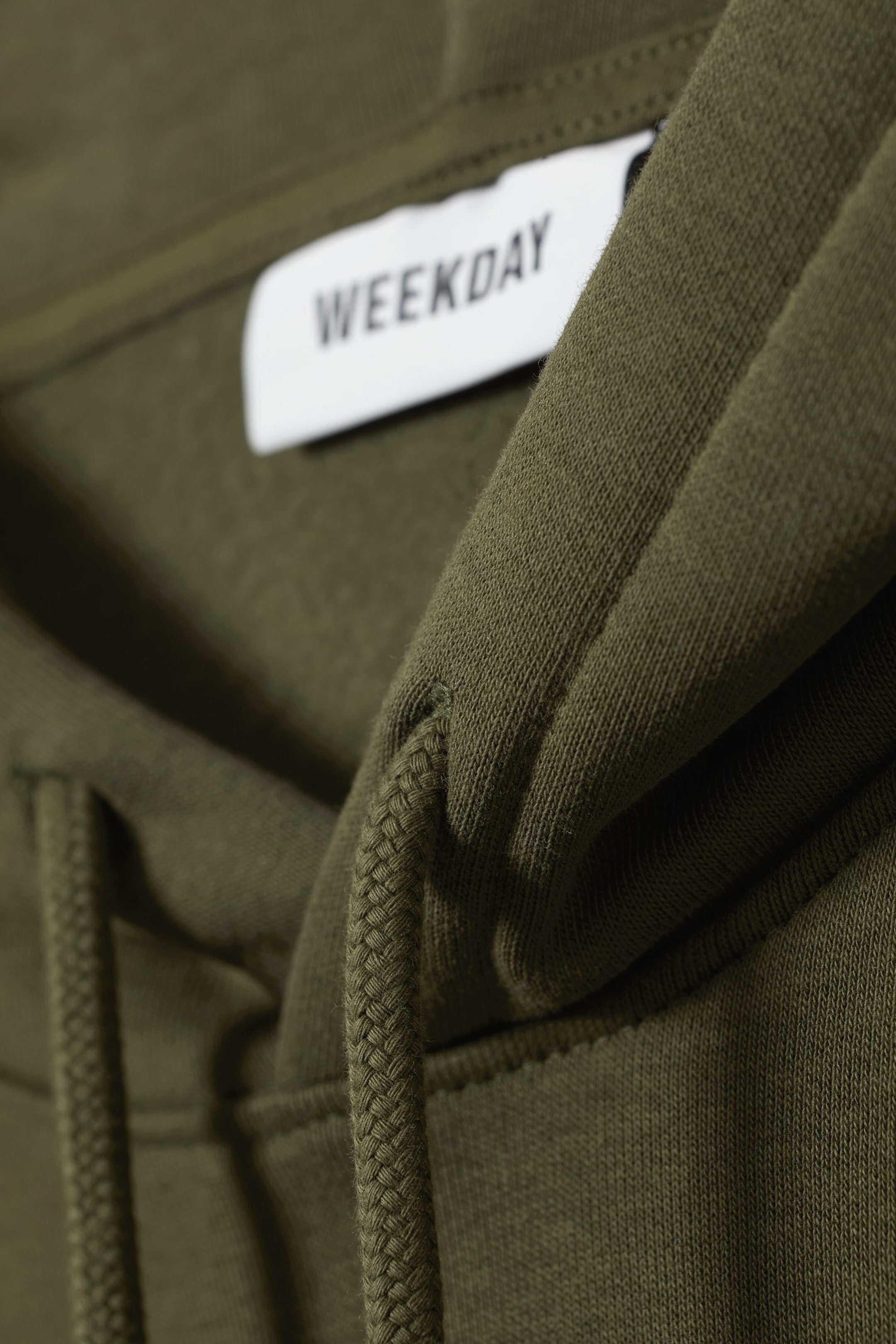 Dunkeloliv - Oversized-Kapuzenpullover Richard - 1