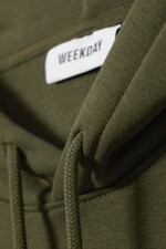 Dunkeloliv - Oversized-Kapuzenpullover Richard - 1