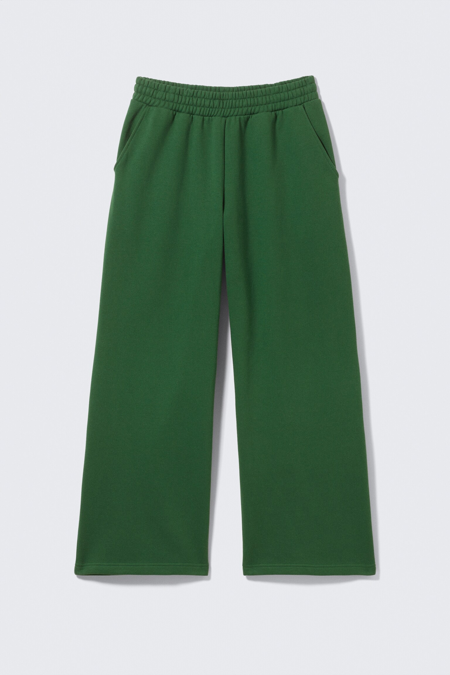 Loose Long Heavyweight Sweatpants - Mörkgrön/Grå/Svart/Grå/Melange/Mörkbrun/Marinblå - 2