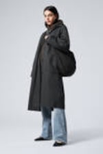 Zwart - Samir corduroy crossbodytas - 1