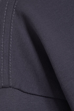 Donkerpaars - Ruimvallend boxy T-shirt met lange mouwen - 4