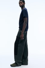Eulogy Black - Black - Astro Loose Baggy Carpenter Jeans - 2