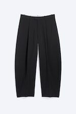 Zwart - Felix Barrel Trousers - 4