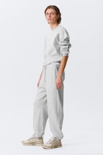 Gråmelerad - Classic Sweatpants - 1