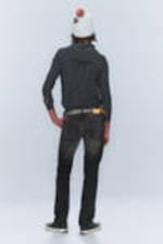 Rubby – Schwarz - Issue –Tapered Jeans mit niedriger Taille - 3