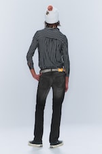 Rubby Black - Issue Low Waist Slim Tapered Jeans - 2