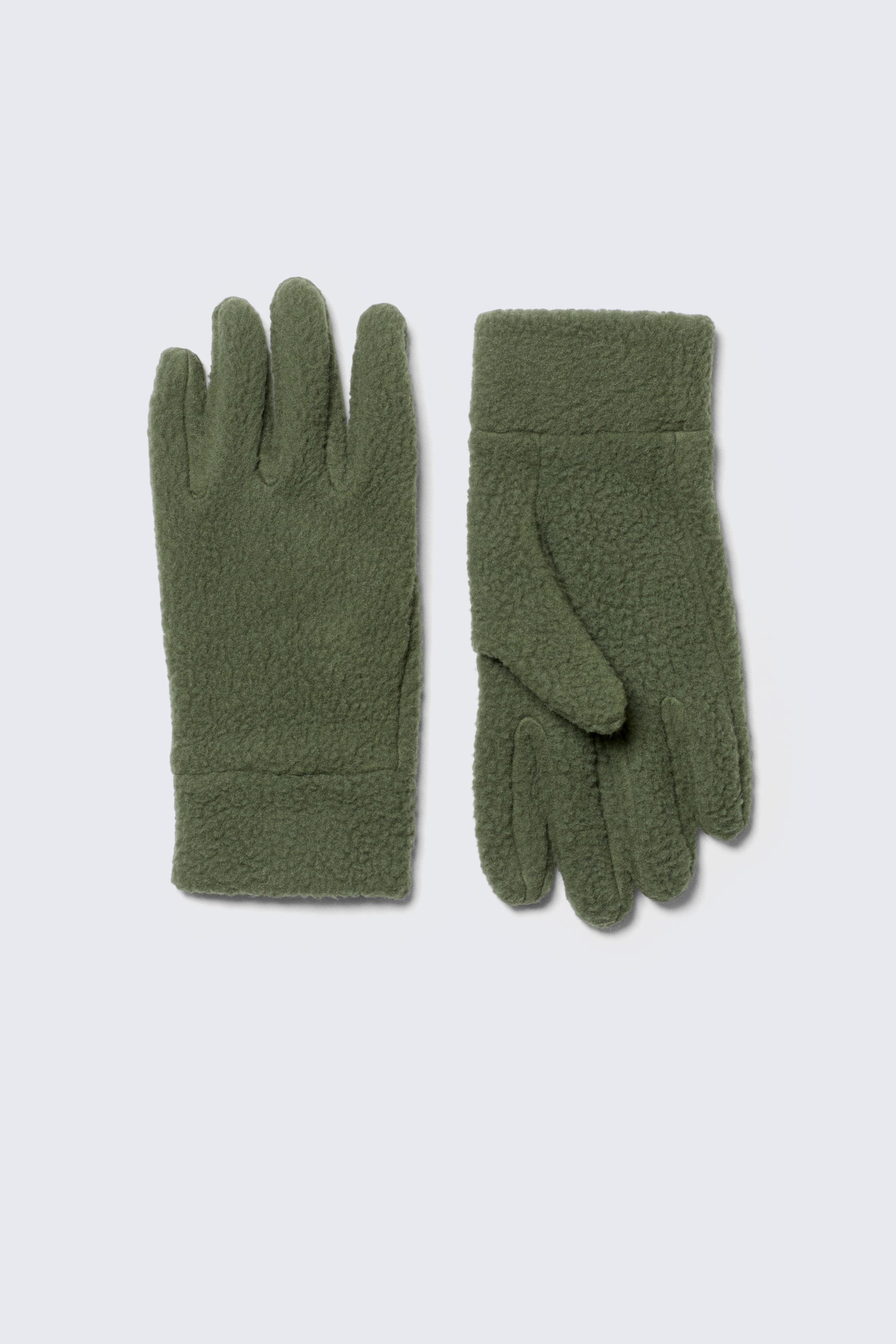 #45463B - Sportliche Fleece-Handschuhe