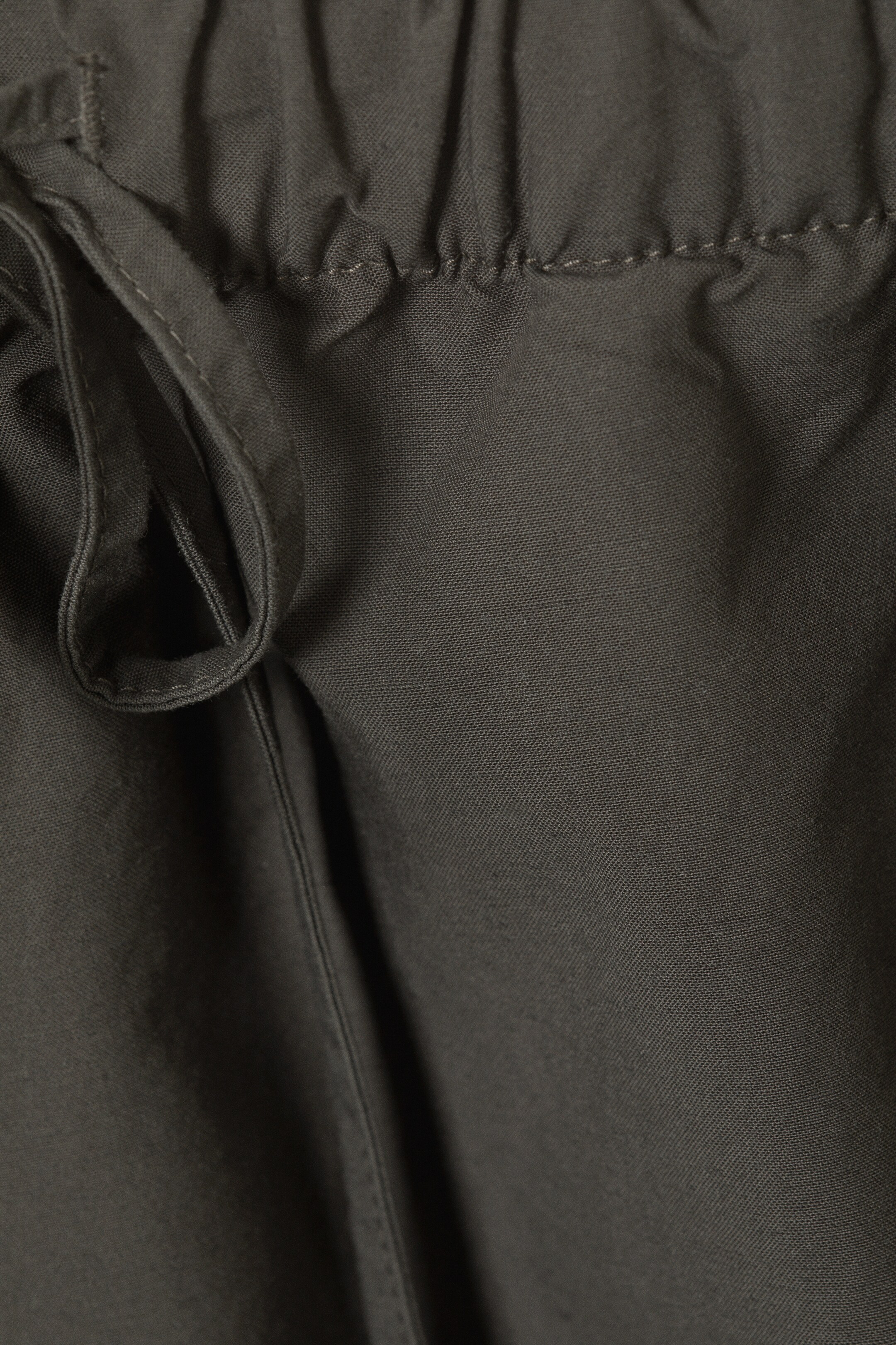 Visualizza immagine più grande: Shorts pull on wide con finitura lavata - Grigio taupe scuro - DONNA | H&M IT 2