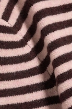Striped Pink/Burgundy - Striped cardigan - 7