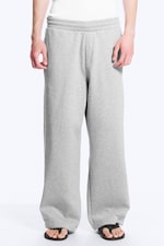 Light Grey - Loose Fit Sweatpants - 2