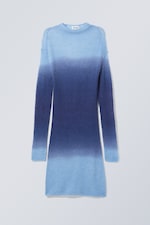 Blau - Strickkleid Tini - 0