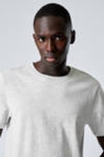 Grey - Standard Midweight T-shirt - 1