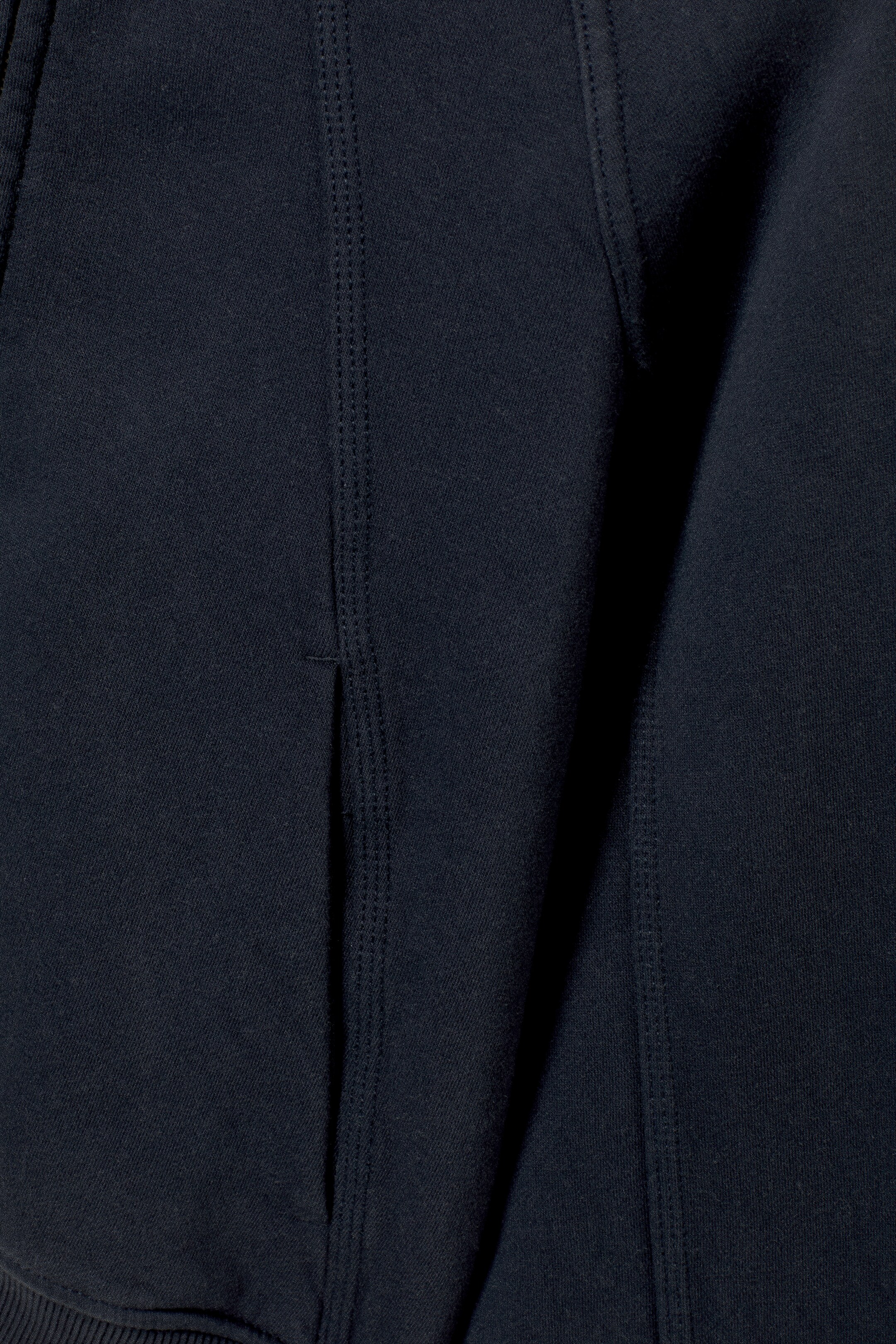 View larger image: Raglan-Sleeved Cutline Zip Hoodie - Dark Blue - Ladies | H&M GB 5