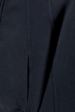 Donkerblauw - Cutline hoodie met raglanmouwen - 4