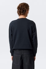 Marineblau - Klassisches Sweatshirt - 2