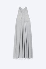 Staubgrau meliert - Racerback Maxi Dress - 5