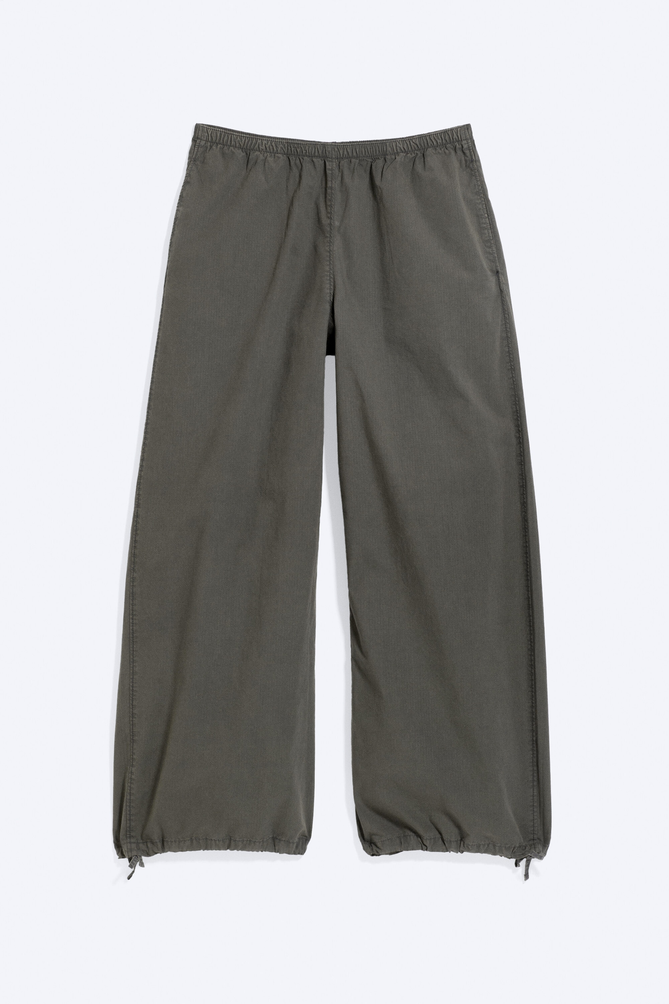 Dark Grey - Ripstop-Hose zum Reinschlüpfen mit niedrigem Bund - 4