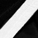 Zwart/grijs/wit - 3-pack strings van zacht katoen - 4