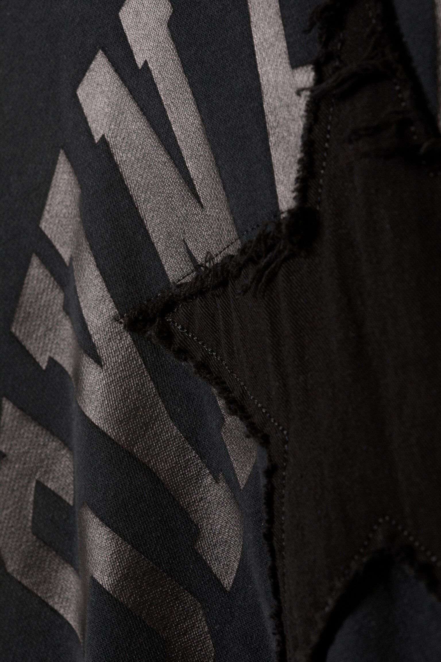 Square Loose Fit Graphic Hoodie - Black - Synergy/Black - Dragon - 5