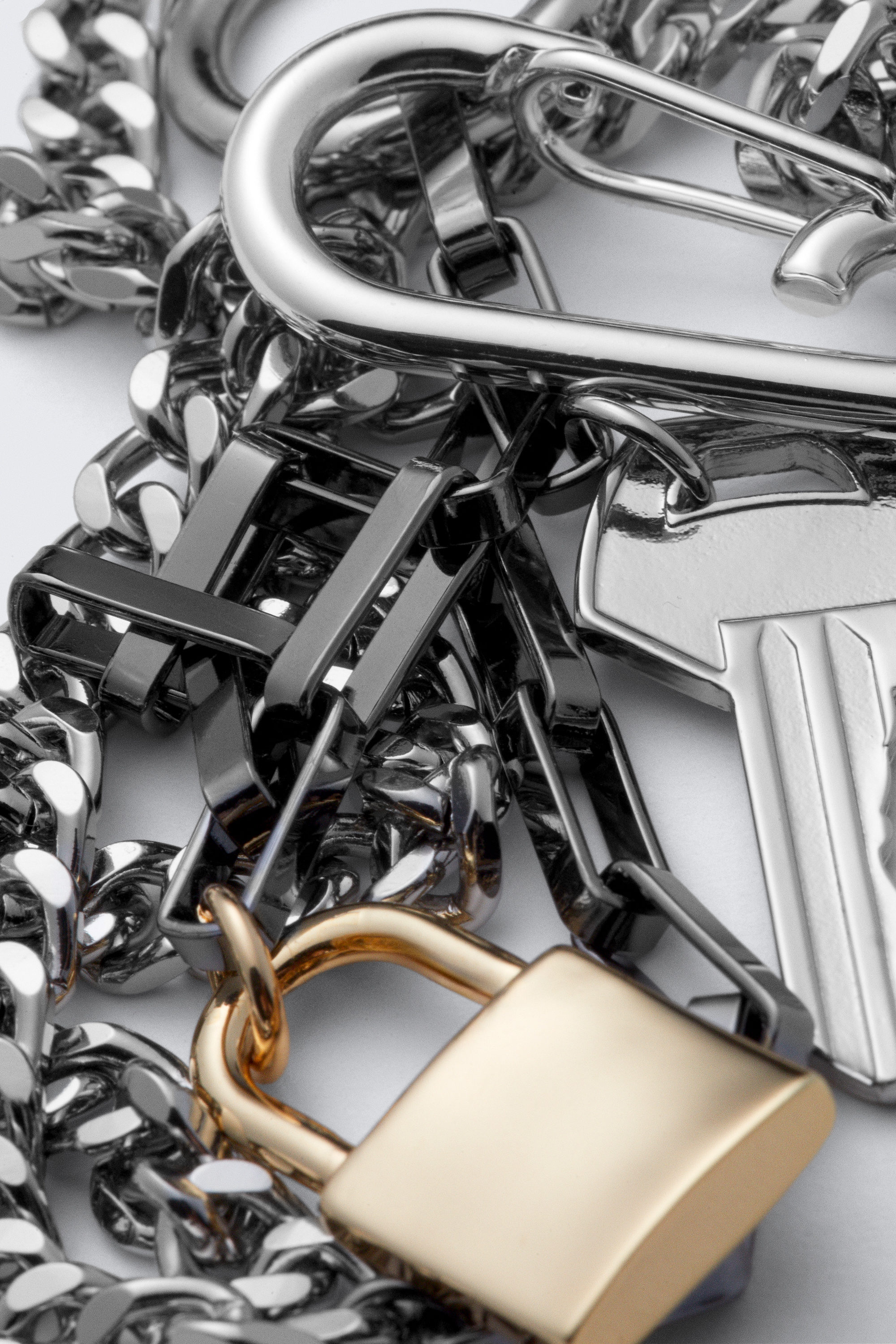 Metaal - Charm broekketting - 2