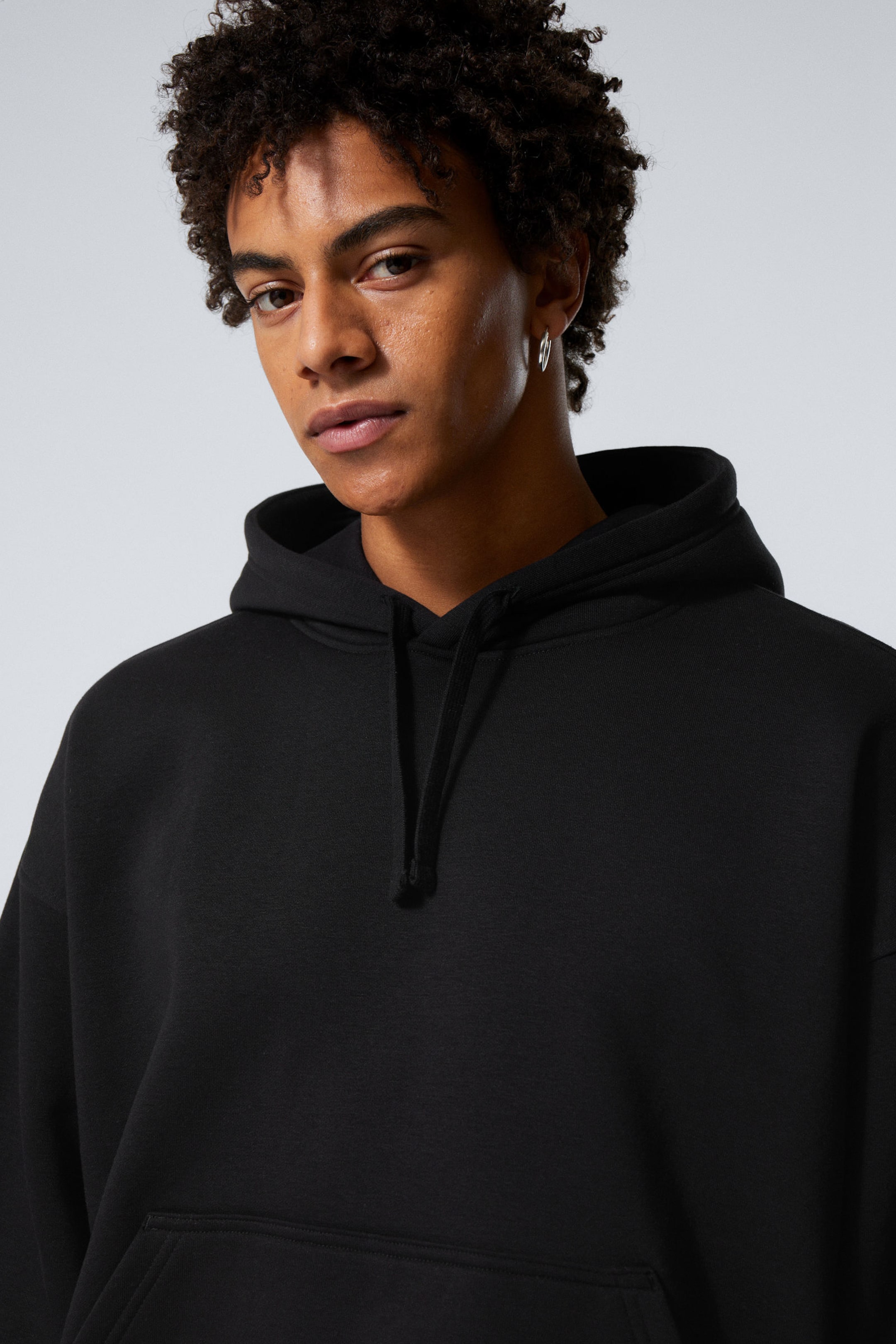 #272628 - Boxy-Hoodie aus schwerem Fleecestoff - 2