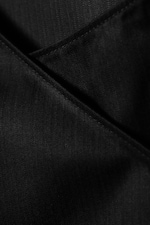 Black - Asymmetric Wrap Strap Top - 7