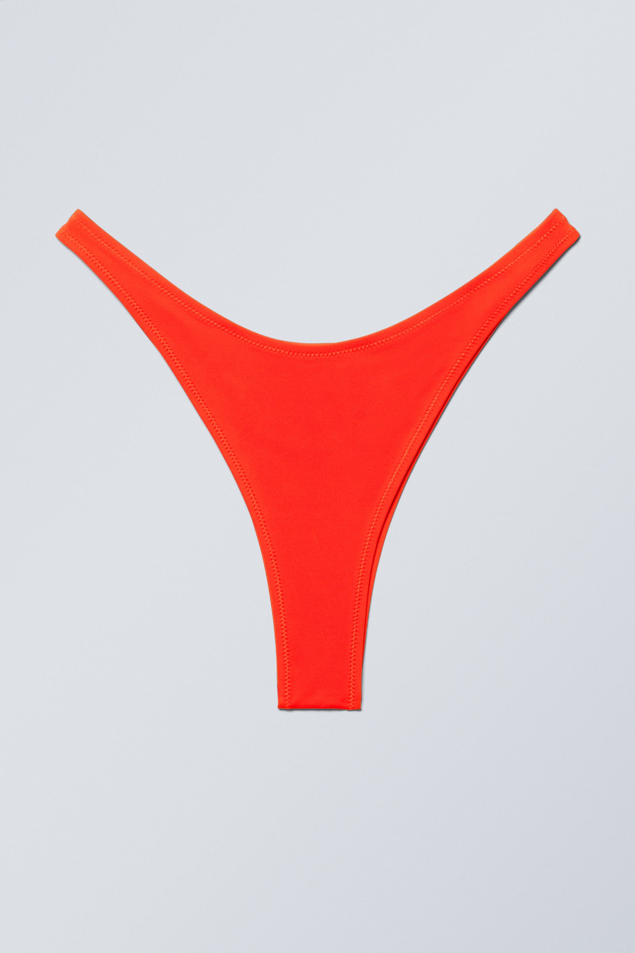 Leuchtend Orange - Mini-Bikinihöschen im Brazilian Cut - 0
