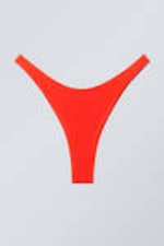 Leuchtend Orange - Mini-Bikinihöschen im Brazilian Cut - 0