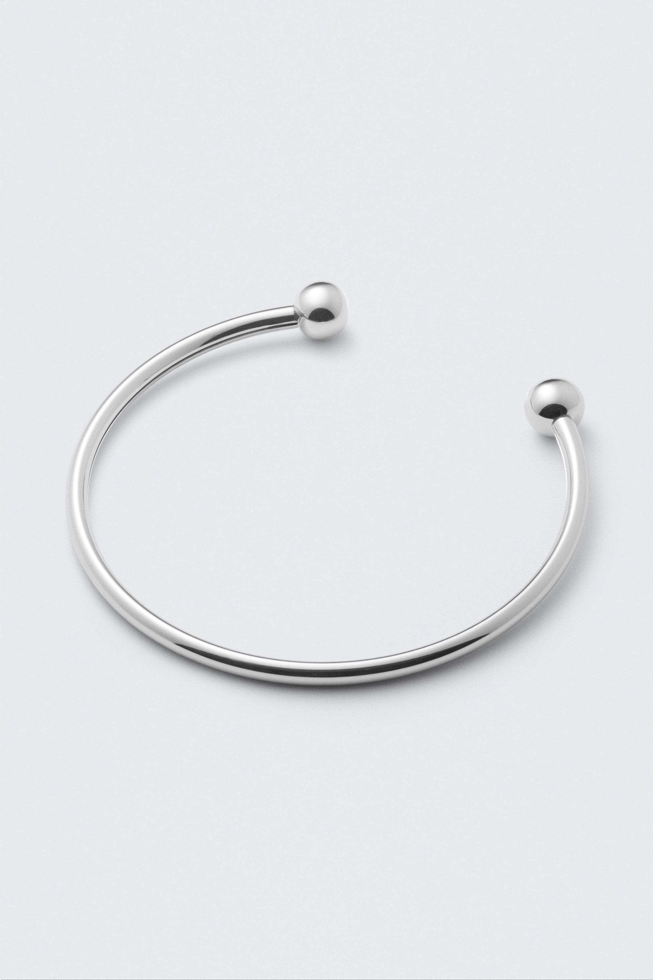 Argent - Collier sculptural Polished Open - 1