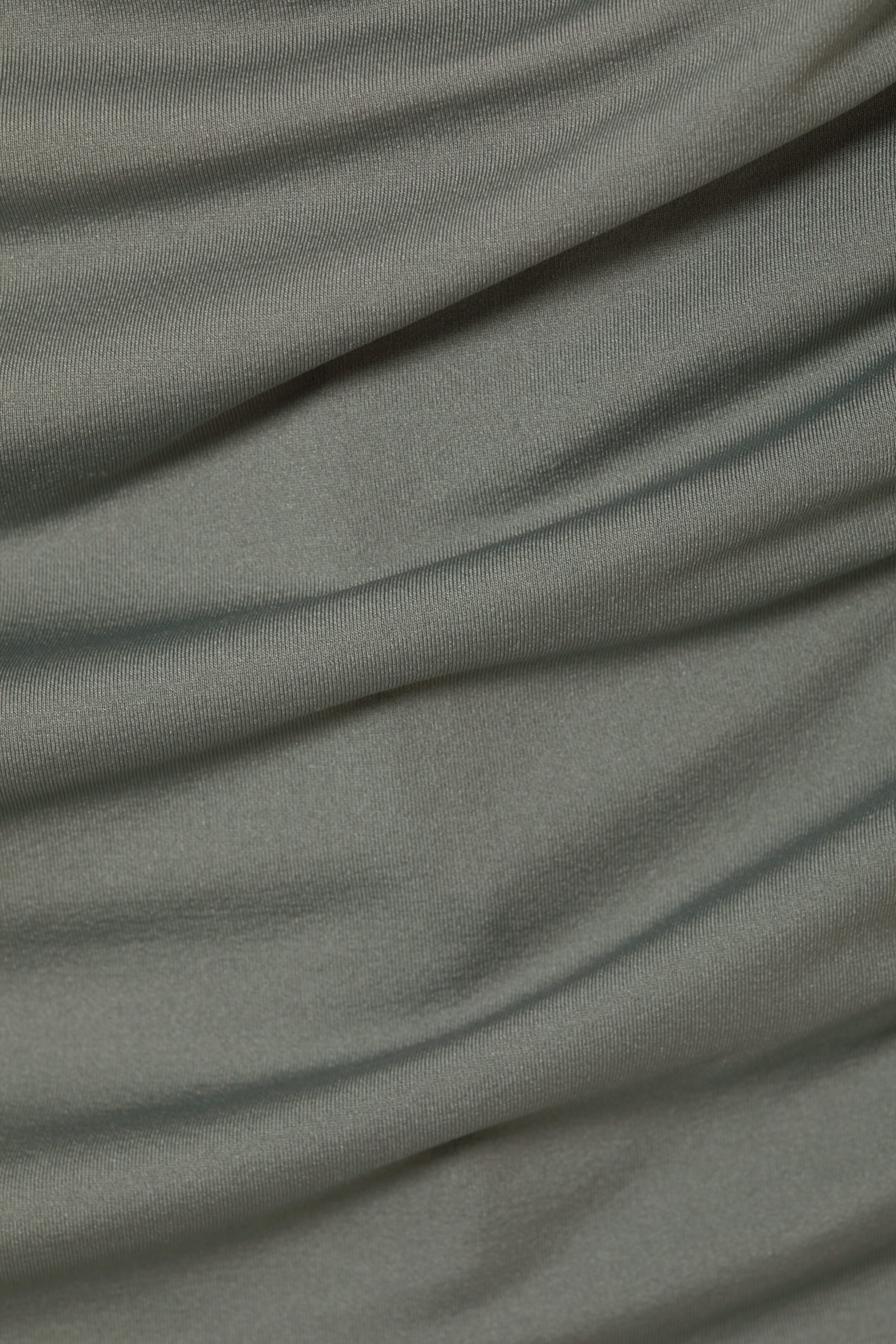 Salbei - Gerafftes Langarmtop Daria - 2