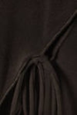 Black - Side Tie Top - 2