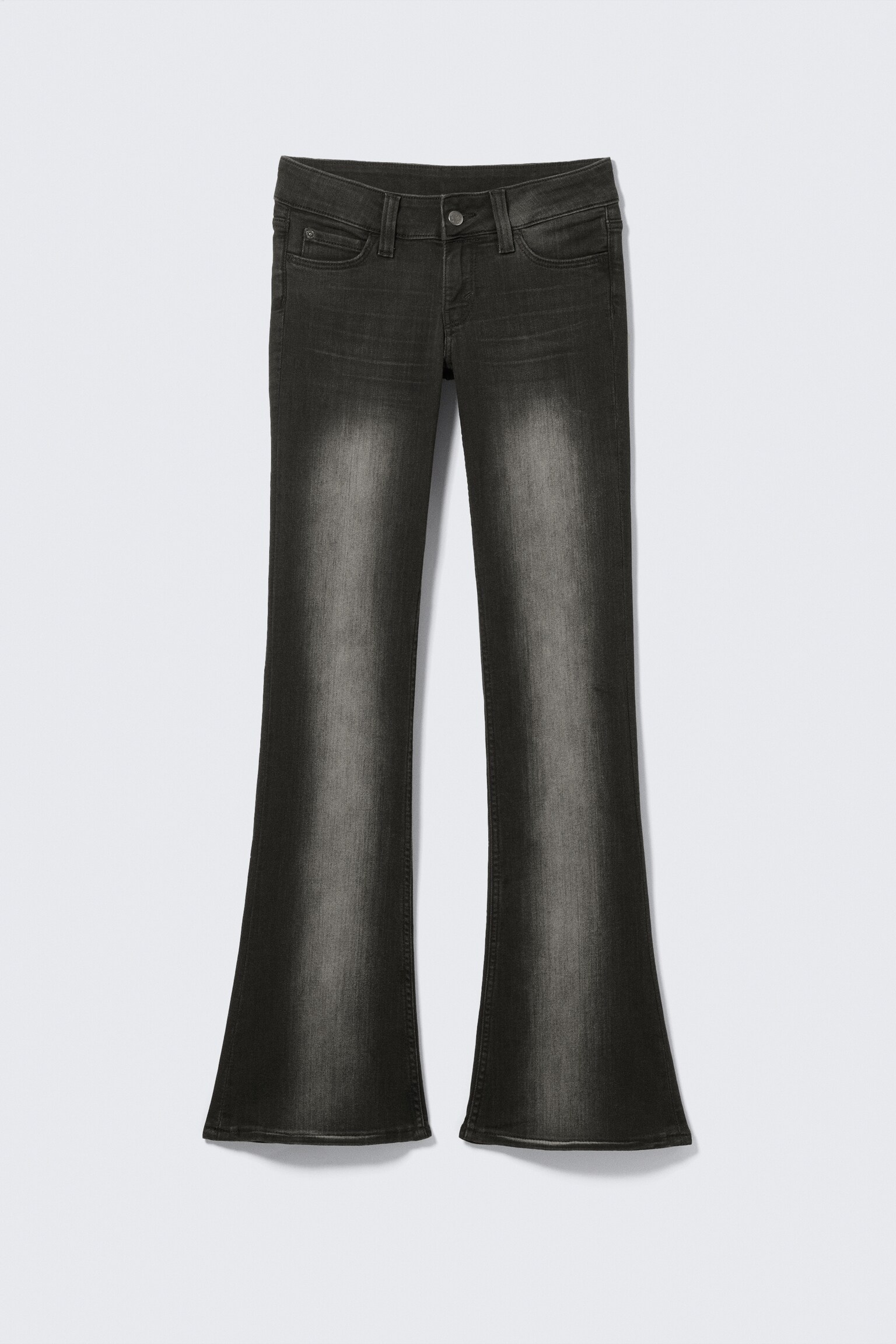 Jean bootcut skinny taille basse Booty Bei - Black Spray - Noir/Blue Spray - Bleu foncé/Star Blue - Bleu foncé - 2