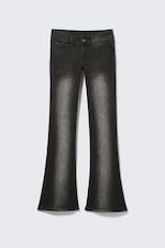 Black Spray - Noir - Jean bootcut skinny taille basse Booty Bei - 4