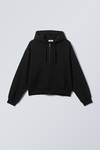 【無印良品】短丈 zip up parker black XL Labo Unisex Easy-Clean Zip-Up Blouson | Unisex Clothing