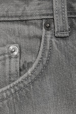 Complex Grey - Mellangrå - Astro Mid Waist Loose Baggy Unisex Jeans - 6