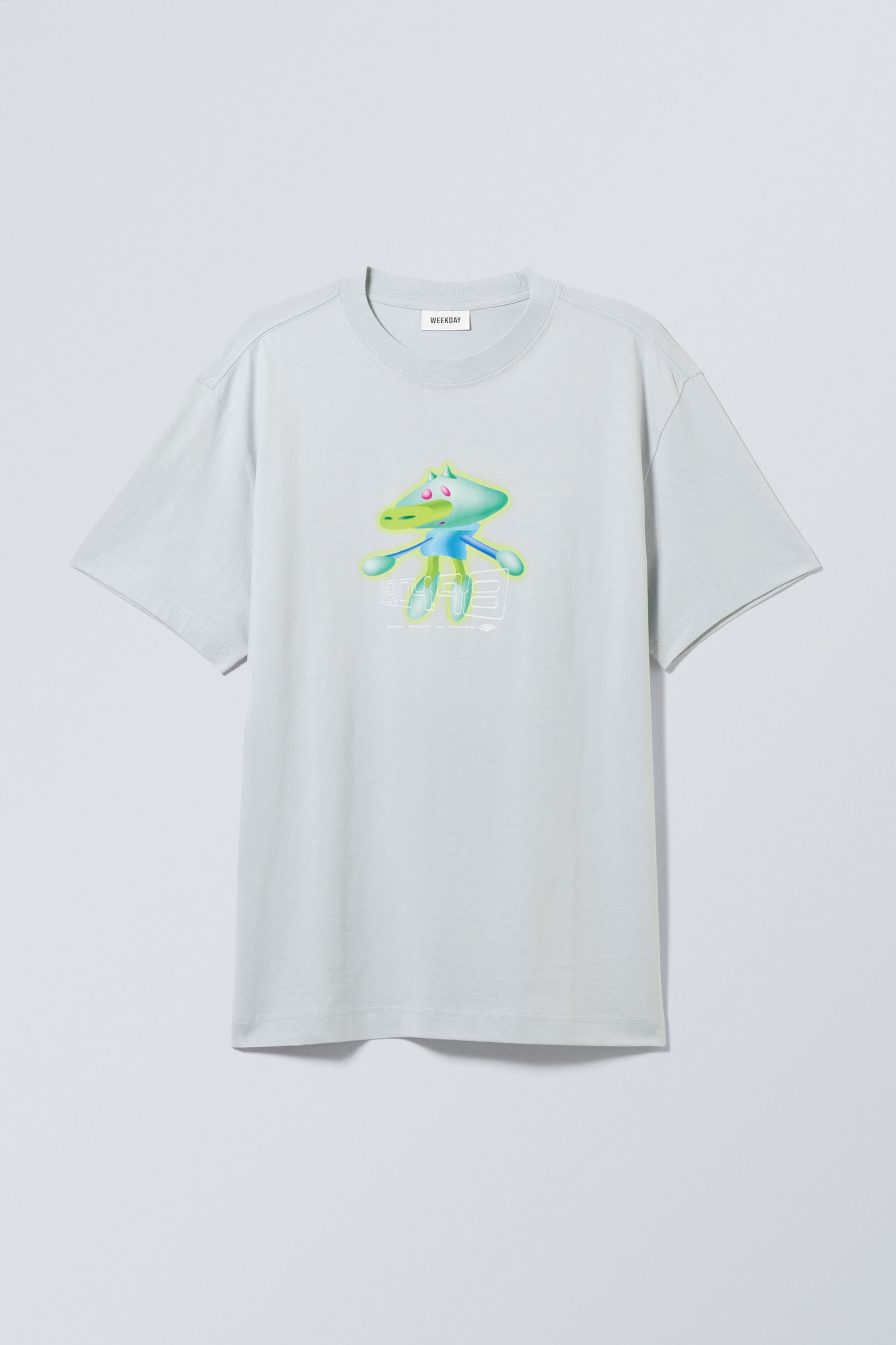 Techno Guy - Oversized Graphic Printed T-shirt - 0