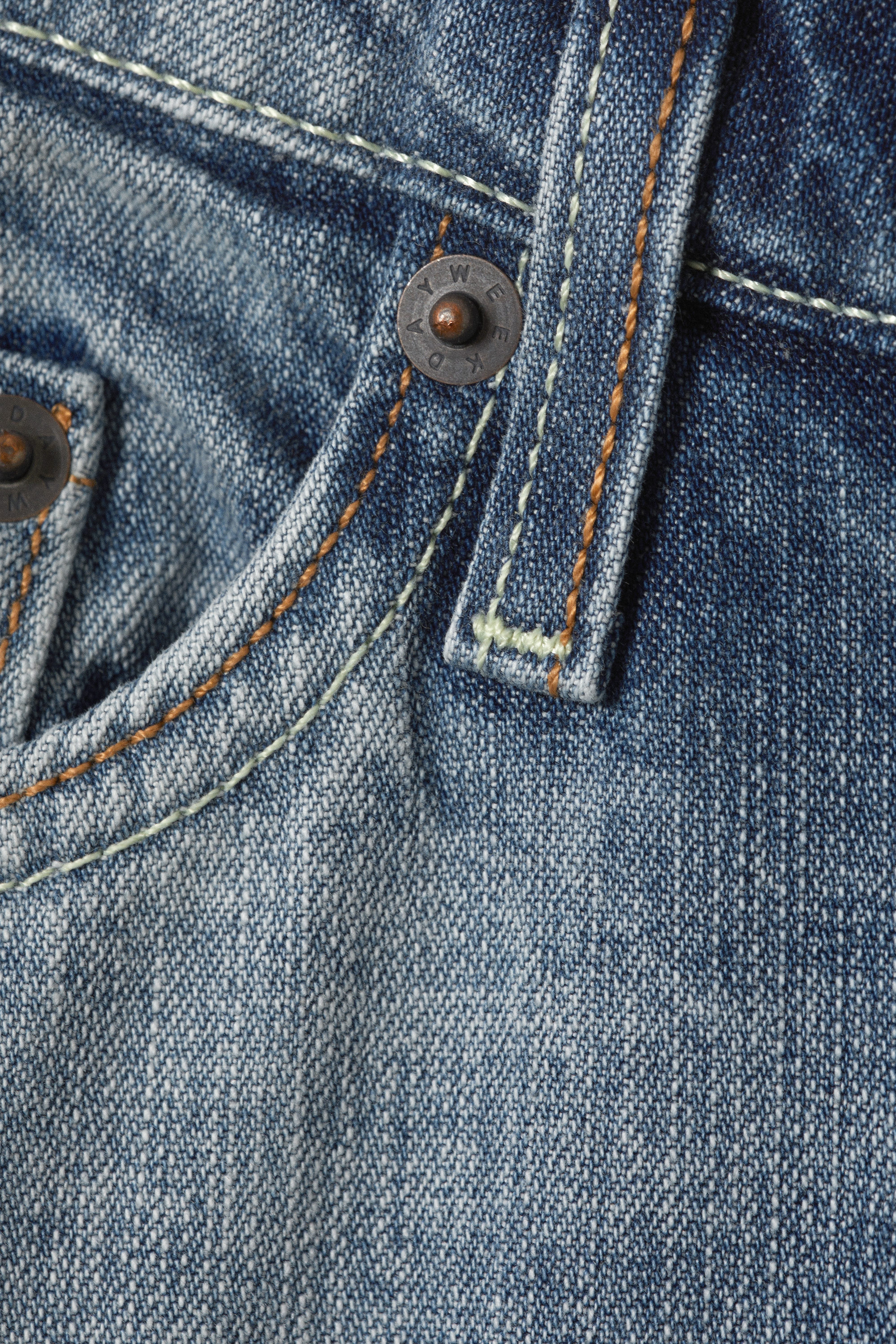 Board Blue - Mellanblå - Nova Low Waist Slim Bootcut Leg Jeans - 6