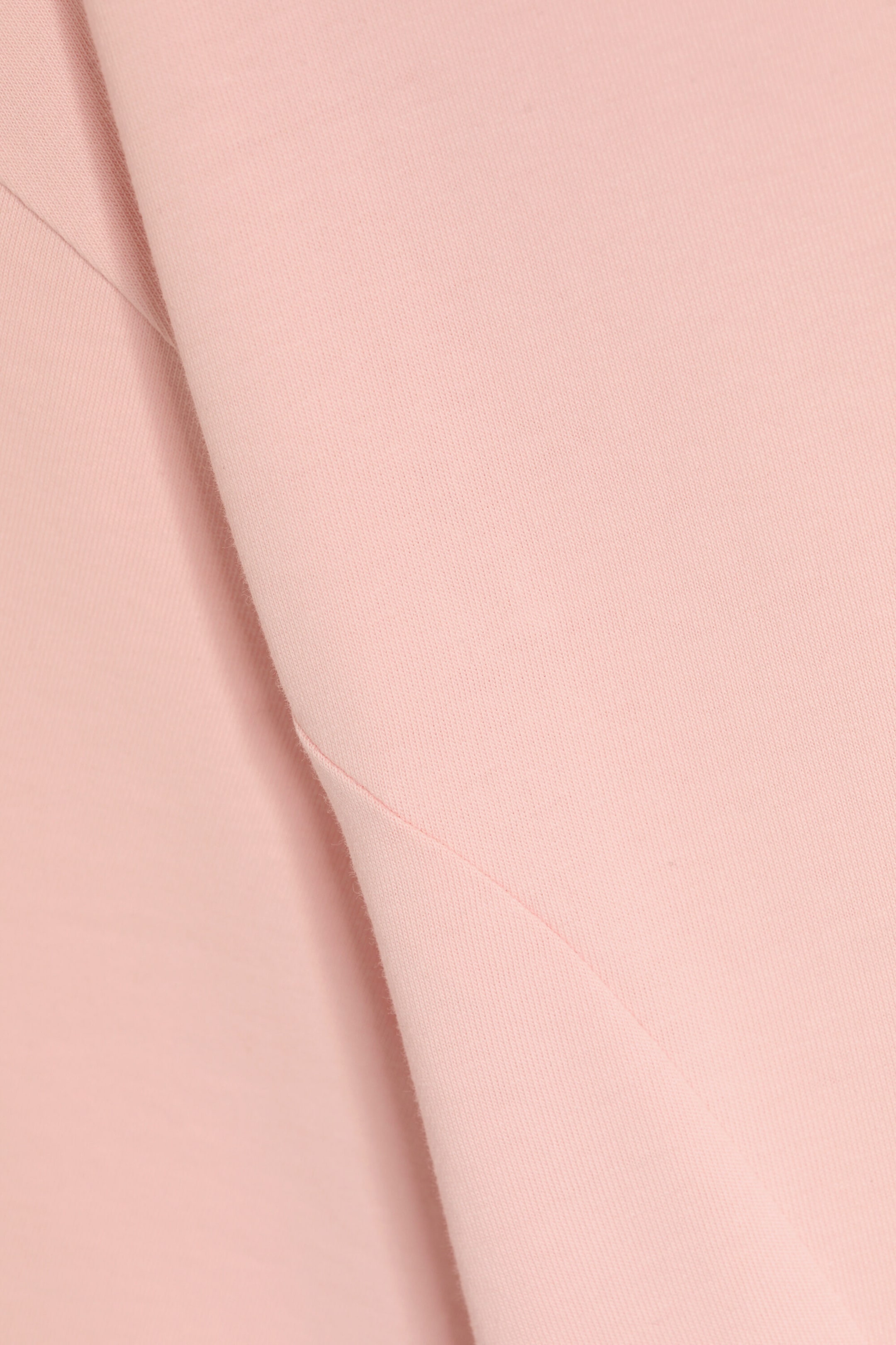 Helles Altrosa - Mini-T-Shirt-Kleid in A-Linie - 4