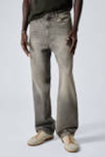 Canyon Grey - Medium Grey - Galaxy Loose Straight Leg Jeans - 8
