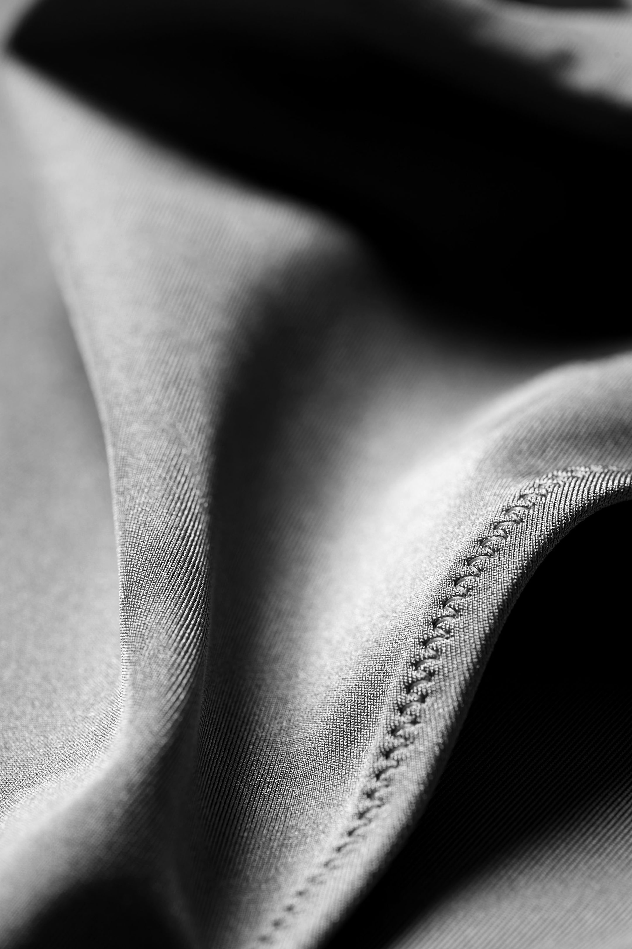 Grauer Schimmer - HEAT Bikinihose mit hohem Bund - 1