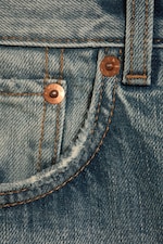 Chill Blue - Mellanblå - Sky Low Waist Regular Bootcut Jeans - 6
