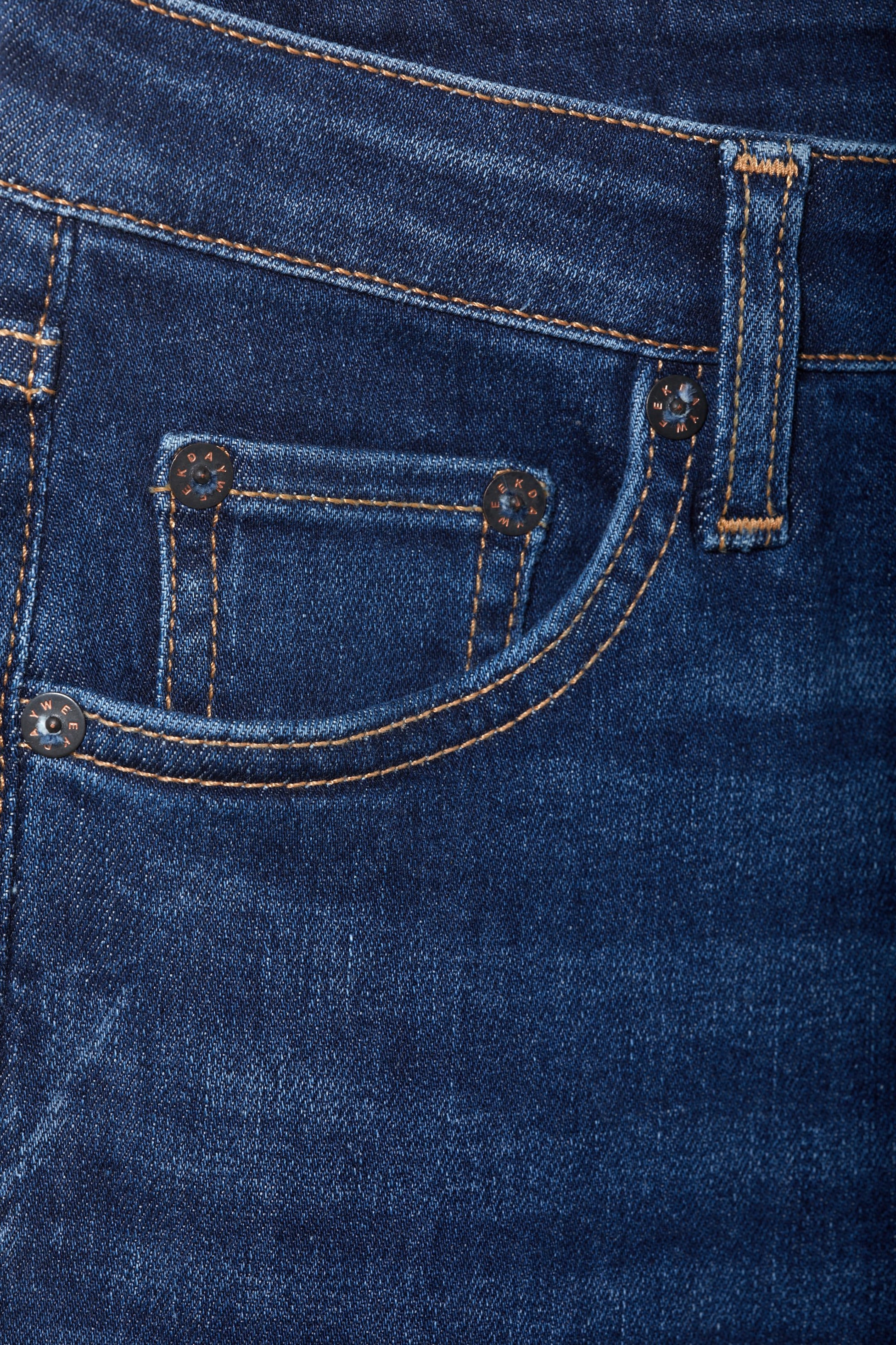Mid blue - Spare Mid Rise Skinny Jeans - 1